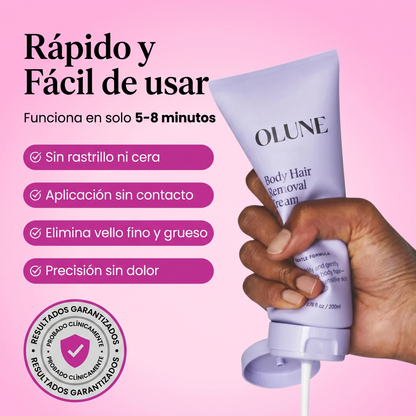Olune — Crema Depilatoria Íntima y Corporal